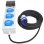 ProPlus Cable Extensión de Alimentación 3xSchuko 10m Negro