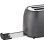 Broodrooster Haeger Future Plus TO-14D.013A 2 Brede Sleuven 1400 W 6 Bruiningsstanden Ontdooien Opwarmen Kruimellade Zwart
