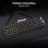 Tempest K20 Beast Teclado Mecánico Gaming RGB TKL Negro