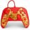 Alimenta un controller con cavo rosso Super Mario Bros M Gold per Nintendo Switch