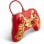 Alimenta un controller con cavo rosso Super Mario Bros M Gold per Nintendo Switch