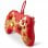 Alimenta un controller con cavo rosso Super Mario Bros M Gold per Nintendo Switch
