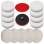 VidaXL Set de Esponjas de Pulido 180mm 14 Piezas
