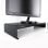 TooQ TQMR0121 Soporte Elevador para Monitor/Portátil Negro