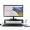 TooQ TQMR0124 Soporte Elevador para Monitor/Portátil con 3 Puertos USB Negro