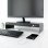 TooQ TQMR0124 Soporte Elevador para Monitor/Portátil con 3 Puertos USB Negro