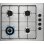Electrolux EGS6414X Placa de Gas 4 Zonas Acero Inoxidable