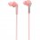 Muvit SEU Écouteurs 3,5 mm Rose