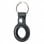 Muvit Llavero Universal de Piel Negro para Apple Airtag