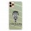 Funda Licencia Oficial Córdoba CF Escudo Blanco y Fondo Rayas para iPhone 11 Pro Max