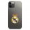 Funda Licencia Oficial Real Madrid Escudo Transparente para iPhone 12 Pro Max