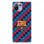 Funda del Barcelona Escudo Fondo Cuadros Licencia Oficial FC Barcelona para Xiaomi Mi 11 Lite