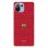 Funda del Barcelona Escudo Fondo Rojo Tactics Licencia Oficial FC Barcelona para Xiaomi Mi 11 Lite