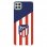 Funda del Atleti Escudo Fondo Atlético Licencia Oficial Atlético de Madrid para Samsung Galaxy A22 5G