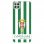 Funda del Córdoba Escudo Fondo Rayas Licencia Oficial Córdoba CF para Samsung Galaxy A22 5G