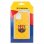 Funda del Barcelona Escudo Mes que un Club Fondo Amarillo Licencia Oficial FC Barcelona para Samsung Galaxy A22 5G