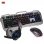 NGS GBX-1500, QWERTY, PT clavier Souris incluse USB Portuguais Gris