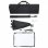 vidaXL Lámparas de Estudio Profesional 40x60cm Acero Negro Pack 2 Unidades