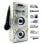 Biwond JoyBox Altavoz Karaoke Bluetooth 10W Guitarras + Micrófono