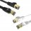 Max Connection Pack 2 Cables de Red Planos F/STP RJ45 Cat.7 32AWG 3m + 15 Bridas Colores Surtidos