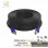 Max Connection Cable de Red UTP RJ45 Cat.6 PVC 26AWG Exteriores 12m + 15 Bridas Negro