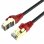 Max Connection Cable de Red RJ45 Cat.7 26AWG Exteriores 30m + 15 Bridas Negro