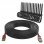 Max Connection Cable de Red RJ45 Cat.7 26AWG Exteriores 30m + 15 Bridas Negro