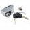 Gran Scooter Accesories Candado Antirrobo de Pinza para Moto Plata