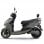 Sunra Anger 125E Scooter Eléctrica Matriculable 3000W/40Ah Plata