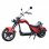 CityCoco Cobra Moto Chopper Eléctrica Matriculable 2000W Roja