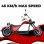 CityCoco Cobra Moto Chopper Eléctrica Matriculable 2000W Roja