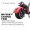 CityCoco Cobra Moto Chopper Eléctrica Matriculable 2000W Roja