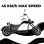 CityCoco Cobra Moto Chopper Eléctrica Matriculable 2000W Negra