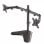 Neomounts FPMA-D550DDBLACK Flachbildschirm-Tischhalterung 81,3 cm (32") Schwarz Tisch/Bank