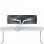 NewStar Soporte Doble Brazo para Monitor 10"/32" VESA 100x100mm Máx 8Kg Plateado