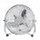 Garsaco Ventilador de Suelo 50W Plateado