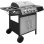 Barbecue à gaz VidaXL 4+1 brûleurs noir/argent (273790)