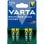 Varta Recharge Accu Power AAA 800 mAh Blister da 4 (Batteria NiMH Accu Precaricata, Micro, ricaricabile, pronta all'uso)