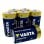 Varta Longlife Pack 6 Piles Alcalines D LR20