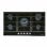 Cata LCI 9041 BK Placa de Gas 5 Zonas 90cm Cristal/Negro