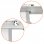 Celexon Set para Empotrar en Techo Pantallas Expert XL 350cm