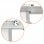 Celexon Set para Empotrar en Techo Pantallas Expert XL 400cm