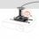 Celexon MultiCel 1500 Expert Soporte de Techo para Proyector