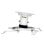 Celexon Ivolum PDH130 Soporte de Techo para Proyector Blanco