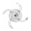 Celexon Ivolum PDH130 Soporte de Techo para Proyector Blanco