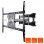 Celexon S70460 Soporte de Pared para TV 42''/70'' VESA 600x400 Máx 50Kg Negro