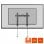 Celexon 4225 Soporte de Pared Fijo para TV 23''/42'' VESA 200x200 Máx 40Kg Negro