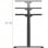Celexon Economy eAdjust-71121 Escritorio Elevable Eléctrico Regulable 150x75cm Blanco/Negro