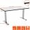 Celexon Economy eAdjust-71121 Escritorio Elevable Eléctrico Regulable 150x75cm Blanco