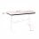 Celexon HPL Tabla de Mesa 150x75cm Blanca